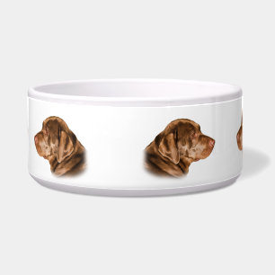 Labrador retriever-Hundeteller, kundengerecht Napf