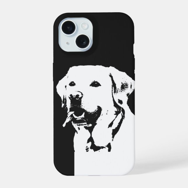 Labrador Retriever iPhone 15 Hülle (Rückseite)
