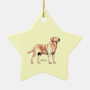 Labrador Retriever Keramikornament