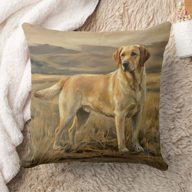 Labrador Retriever Kissen (Decke)