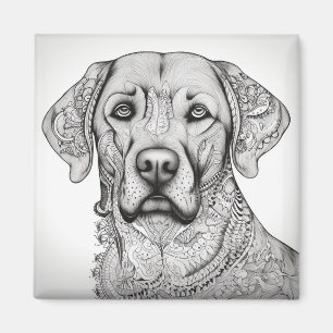 Labrador Retriever Kühlschrankmagnet Magnet
