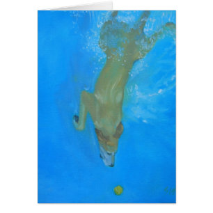 Labrador retriever-Kunst-Karten