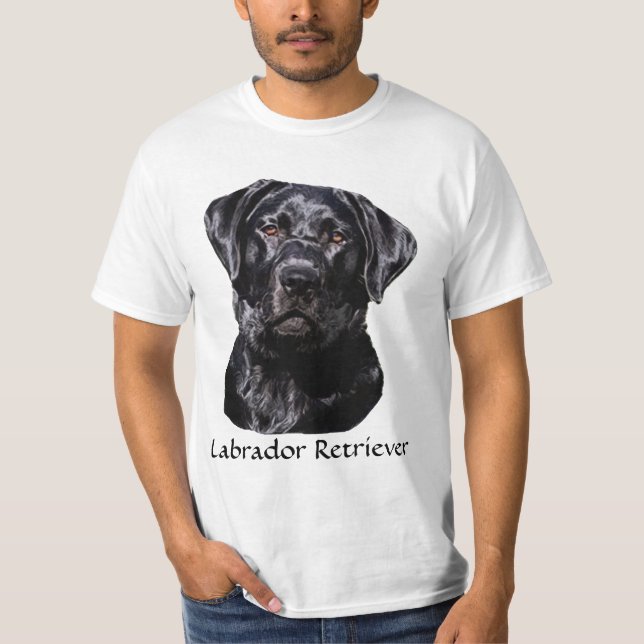 Labrador retriever-Kunst T-Shirt (Vorderseite)