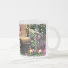 Labrador Retriever Kunstgeschenke Mattglastasse
