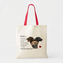 Labrador Retriever Kunstgeschenke Tragetasche