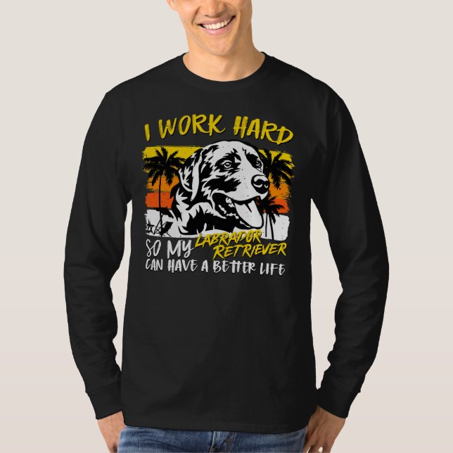 Labrador Retriever Labrador Dog T-Shirt (Vorderseite)