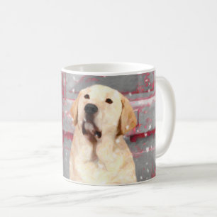 Labrador-Retriever-Labrador-WeihnachtsTasse Tasse