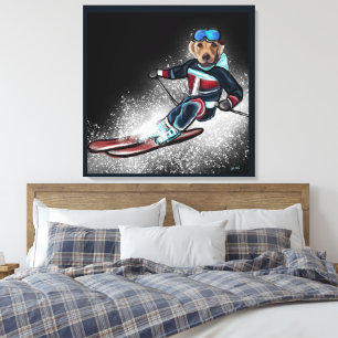 LABRADOR RETRIEVER  LEINWANDDRUCK