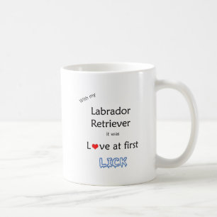 Labrador Retriever Liebe in First Lick Tasse