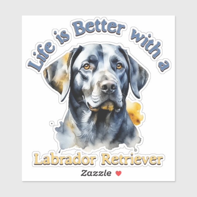 Labrador Retriever Lover Autoaufkleber decal Aufkleber (Blatt)