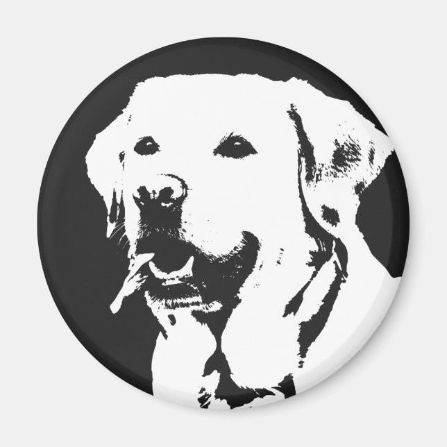 Labrador Retriever Magnet (Vorne)