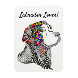 Labrador Retriever Magnet 3"x4"