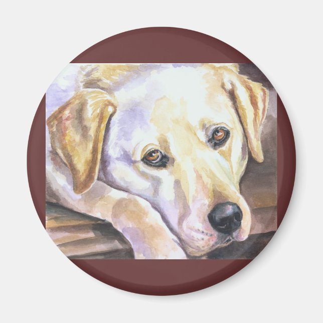 Labrador Retriever Magnete (Vorne)