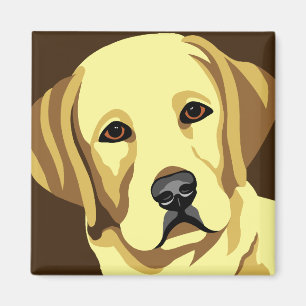 Labrador-Retriever-Magneten Magnet