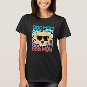 Labrador Retriever Mama Coole Retro-Hundemama T-Shirt