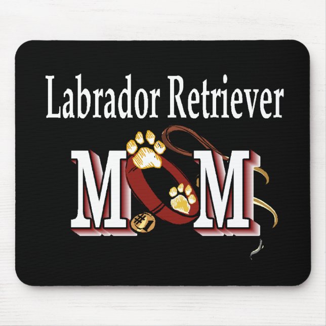 Labrador Retriever MAMA Geschenke Mousepad (Vorne)