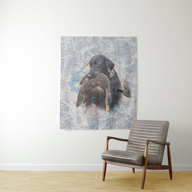 Labrador Retriever Metallschmuck Wandteppich (Beispiel)