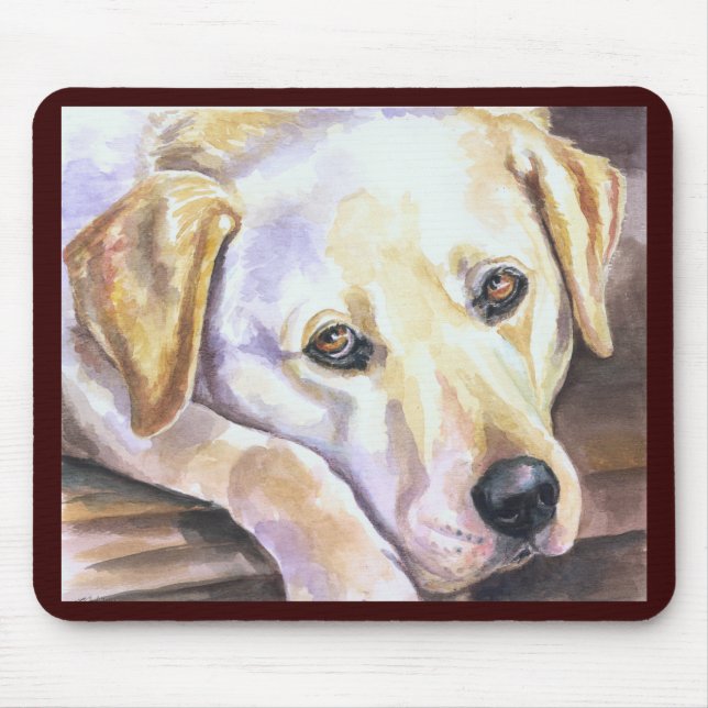 Labrador Retriever Mousepad (Vorne)