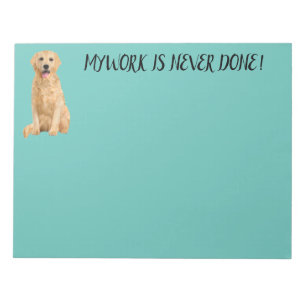 LABRADOR RETRIEVER NOTEPAD NOTIZBLOCK