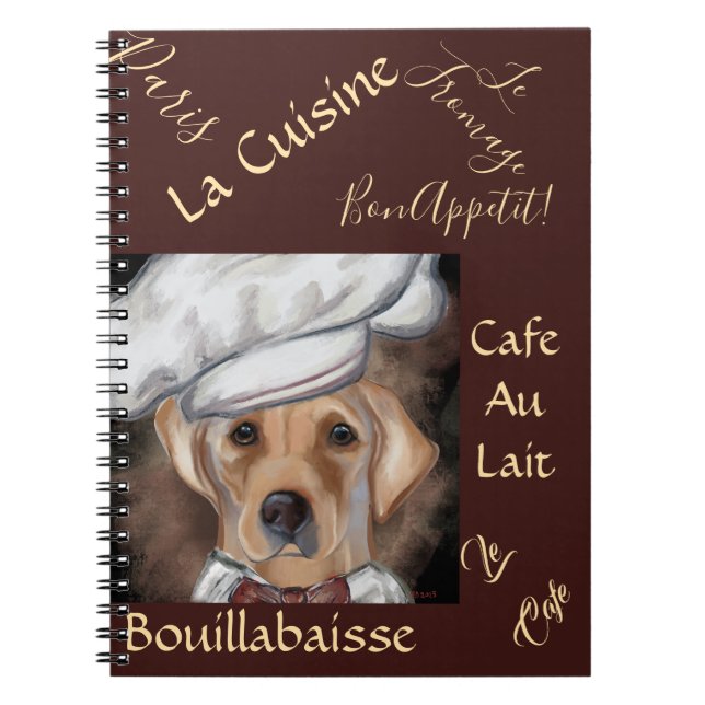 Labrador Retriever Notizblock (Vorderseite)