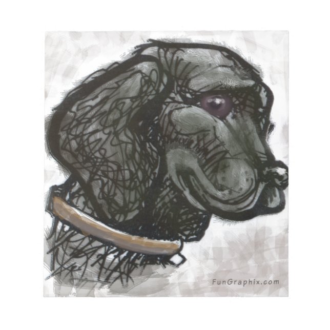 Labrador Retriever Notizblock (Vorderseite)