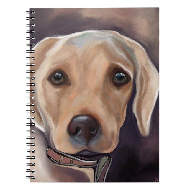 Labrador Retriever Notizblock (Vorderseite)