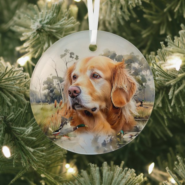 Labrador Retriever  Ornament Aus Glas (InSitu)