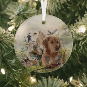 Labrador Retriever Ornament Aus Glas
