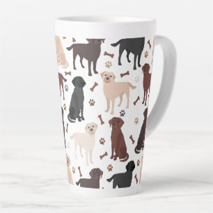 Labrador Retriever Paws and Bones Milchtasse