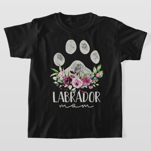 Labrador Retriever Pet Hund Mama gibt Labrador Mam T-Shirt (Ablage )
