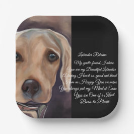 Labrador Retriever Poetry Pappteller