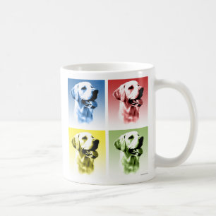 Labrador Retriever Pop Art Tasse