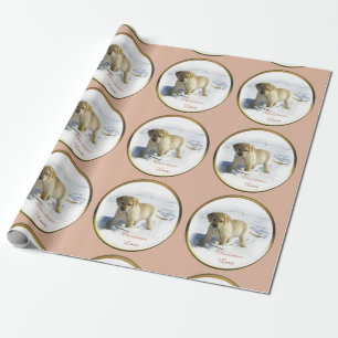 Labrador Retriever Puppy Christmas Geschenkpapier