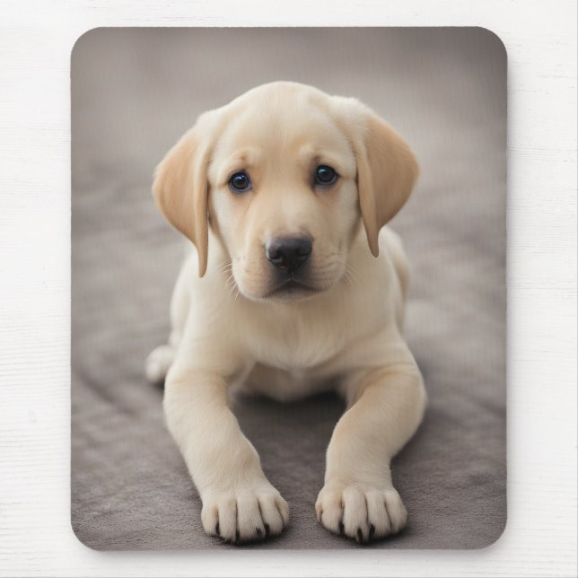 Labrador Retriever Puppy Mousepad (Vorne)