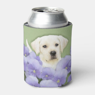 Labrador Retriever Puppy Painting Original Dog Art Dosenkühler