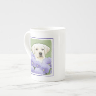Labrador Retriever Puppy Painting Original Dog Art Prozellantasse