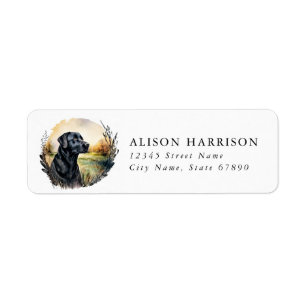 Labrador Retriever Rücksendeadressen-Aufkleber
