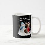 Labrador Retriever Santa Dog Christmas Snowman Xma Kaffeetasse<br><div class="desc">Labrador Retriever Santa Dog Weihnachtsschneemann Xmas Pajama 1</div>