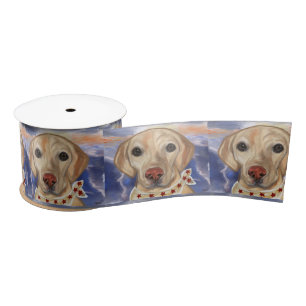 Labrador Retriever Satinband