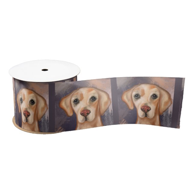 Labrador Retriever Satinband (Spule)