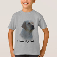 Labrador-Retriever scherzt T - Shirt