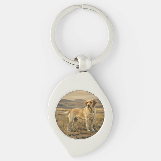Labrador Retriever Schlüsselanhänger (Vorderseite)