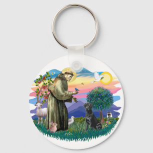 Labrador Retriever (schwarz) Schlüsselanhänger