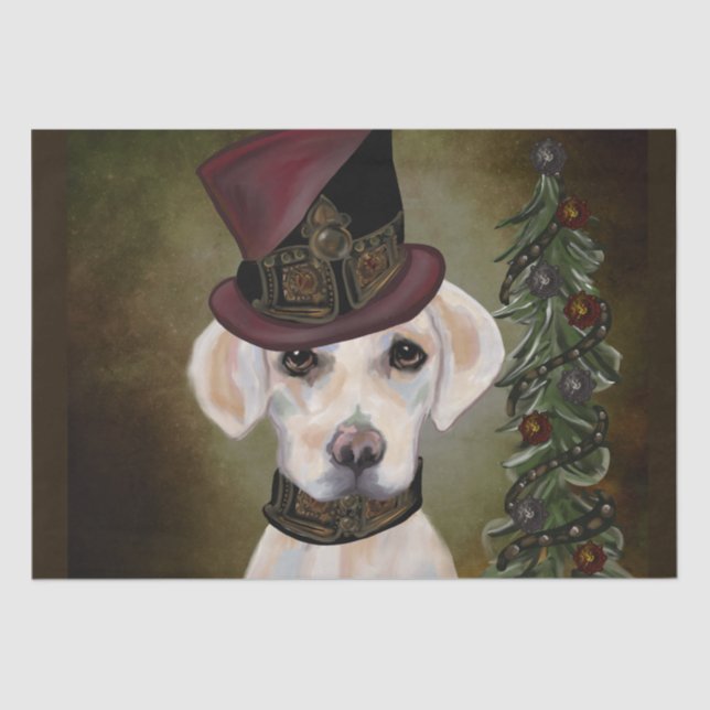 LABRADOR RETRIEVER SEIDENPAPIER (Vorderseite)