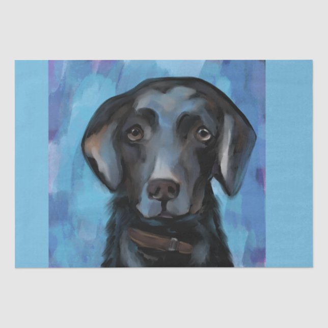 Labrador Retriever Seidenpapier (Vorderseite)