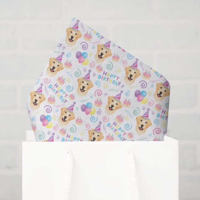 Labrador Retriever Seidenpapier (Geschenk Tasche)