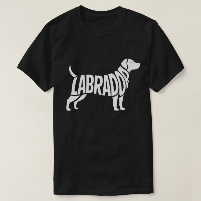 Labrador Retriever Shirt – Loyal Friend & Adventur (Design vorne)