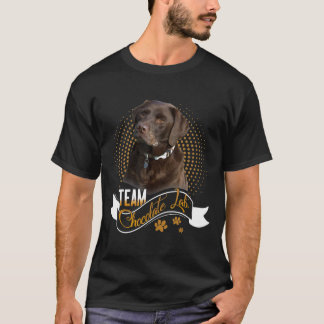 Labrador Retriever Shirt Team Chocolate Labrador F