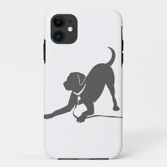 Labrador Retriever-Silhouette Case-Mate iPhone Hülle (Rückseite)