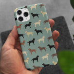 Labrador Retriever Silhouette Muster Labrador Case-Mate iPhone Hülle<br><div class="desc">Labrador Retriever Silhouette Muster mit Schwarzen Labradoren,  Gelben Labradoren,  Schokolade Labradoren und Fox Red Labradors. Dieses coole Hundedesign ist in verschiedenen Handygehäusen erhältlich.</div>